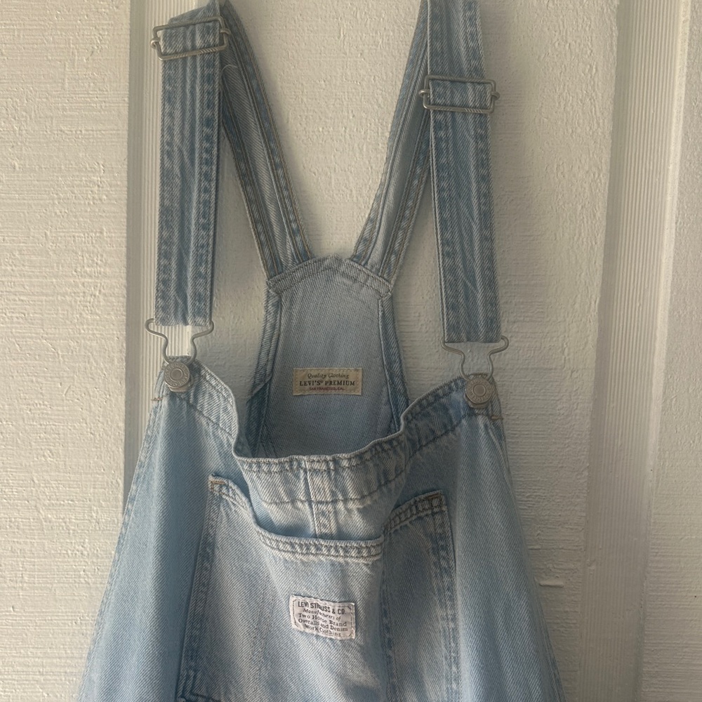 Levi Strauss Light Blue Denim Overalls - Picture 5 of 10